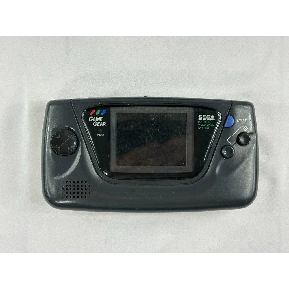 Sega Game Gear Model 2110 Handheld Console w/ Sonic 2 & AC Adapter - READ